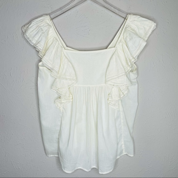 Sea New York Tops - Sea New York ivory ruffle top